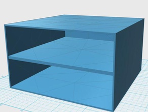 mini shelf containers 3d print model - Mito3D