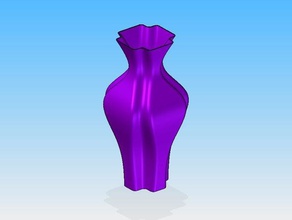 vase 2 decor 3d print model - Mito3D