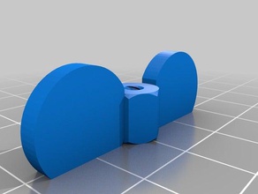 nut2 parts customized 3d print model - Mito3D