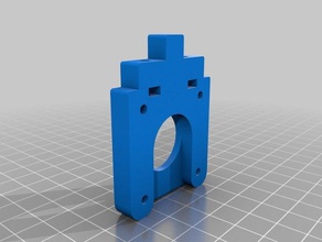 y-axe support geeetech prusa i3 pro acrylique 3d de l'imprimante pièces 3d print model - Mito3D