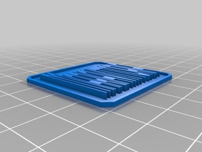 targhetta mv i segni loghi personalizzato 3d print model - Mito3D