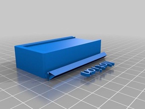 la ronda final de tapa caja los contenedores personalizado 3d print model - Mito3D
