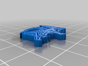 death band old logo music 3d print model - Mito3D