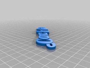 llaverin organização personalizado 3d print model - Mito3D