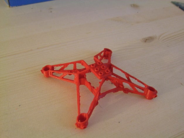 parrot minidrone çerçeve rc araç mikro İHA quadcopter 3D print model - Mito3D