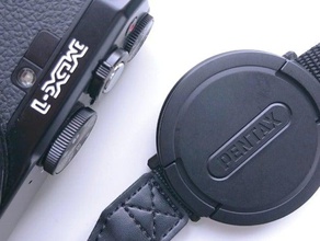 pentax mx-1 bouchon d'objectif titulaire de la caméra noir le chanfrein photographie utile vintage 3d print model - Mito3D