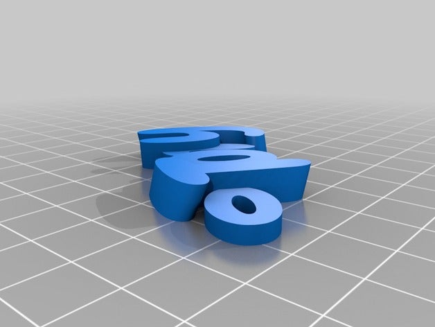 meine angepasste iamburnys v2text name keyring keyfob Schlüsselanhänger 3D print model - Mito3D