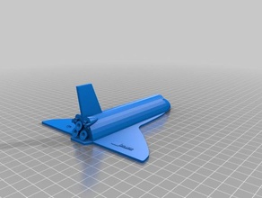 transbordador espacial atlantis vehículos la nasa vuelo 3d print model - Mito3D