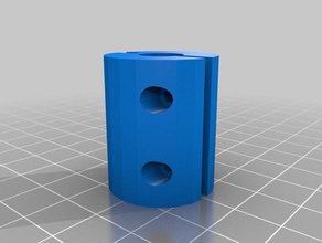 5-10mm axis coupler parts customized 3d print model - Mito3D
