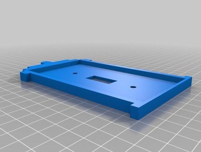 doctor tardis shaped switchplate 3d printing 3d print model - Mito3D