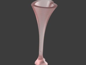 heart shaped vase containers autodesk fusion flashforge dreamer 360 hearts valentines day gifts 3d print model - Mito3D