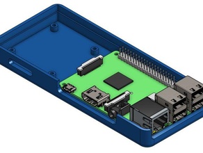 raspberry pi 2 relay board enclosure octoprint 3d printer parts 3d print model - Mito3D