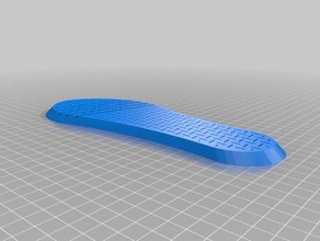 my customized flexy-form insole biology 3d print model - Mito3D