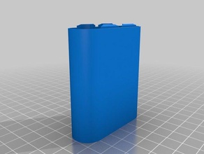 18650 3 shem containers customized 3d print model - Mito3D