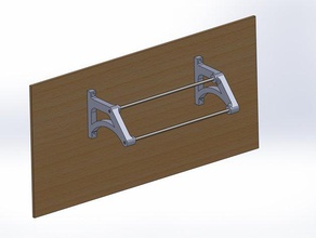 floating shoe rack organization organizer shelf 3d print model - Mito3D