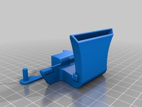 rear active cooling duct v2 flashforge creator replicator 1 3d printer accessories fan mount 3d print model - Mito3D
