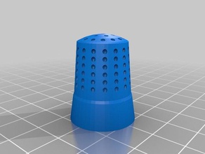 24h 17d thimble- openscad household customized 3d print model - Mito3D
