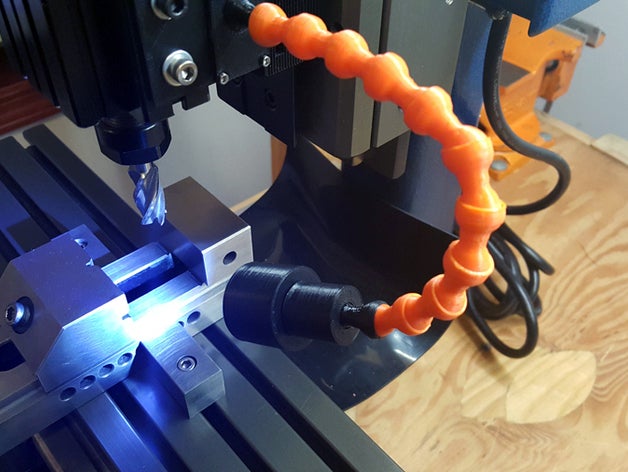 taig tool Licht Maschine tools cnc-Maschine Drehbank - leds Beleuchtung mill Fräs-Maschine mini Mühle 3D print model - Mito3D