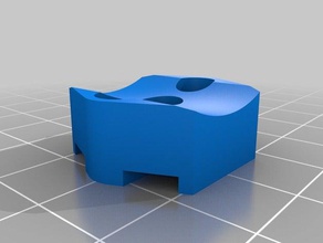 kossel marco de montaje extrusor tytan3d goliat la impresora partes 3d print model - Mito3D