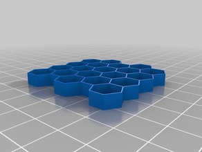 meine angepasste honeycomb-generator Biologie 3d print model - Mito3D
