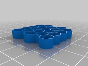 meine angepasste honeycomb-generator Biologie 3d print model - Mito3D