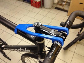 fahrrad lenkerfixierung manubrio della bicicletta di fissaggio strumenti bici 3d print model - Mito3D