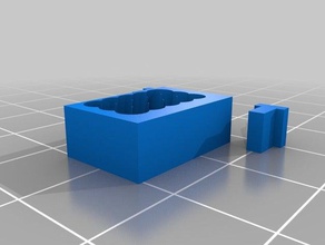 3 customized paint tray tool holders boxes 3d print model - Mito3D