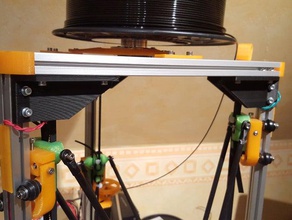 kossel endstop mount top frame brace 3d printer parts 1515 mini 3d print model - Mito3D