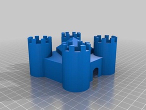 castello ruotato correttamente 3d stampa 3d print model - Mito3D