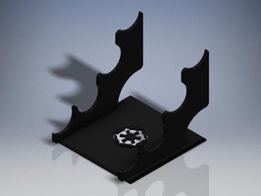 sabre laser stand accessoires de jeu star wars 3d print model - Mito3D