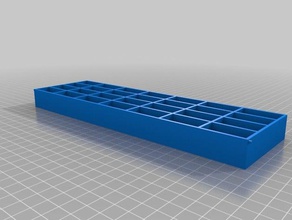 kutu hap kaplar özelleştirilmiş 3d print model - Mito3D