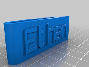 ethan clip de dinero accesorios personalizado 3d print model - Mito3D