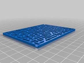 laberinto puzzles personnalisé 3d print model - Mito3D