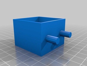 customized holder 2-peg pegboards organization 3d print model - Mito3D