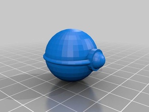 pokeball 3d impresión 3d print model - Mito3D