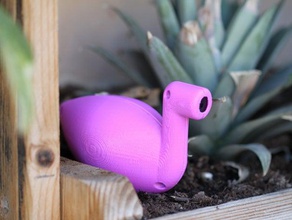 sed flamingo a los animales el botánico de la humedad las plantas 3d print model - Mito3D