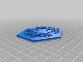 minecraft catan floresta rio 3d impressão 3d print model - Mito3D