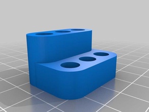 simple nozzle stand 3d printer accessories customized 3d print model - Mito3D