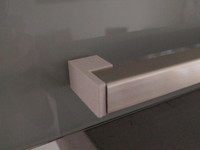 Küche Tür Griff Halter Essen 3d print model - Mito3D