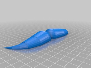 il mio personalizzato baffi movember su misura 3d print model - Mito3D