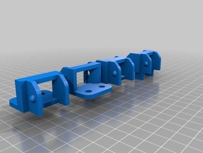 arraste cadeia de rastreamento links 3d a impressora partes 3d print model - Mito3D