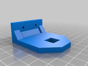 blind support decor 3d print model - Mito3D