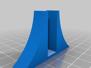 simples, stand up, apoio meu smartphone tomar picturesmake vídeos móveis 3d print model - Mito3D