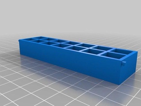mein besonders angefertigt pill-box 2 Container 3d print model - Mito3D