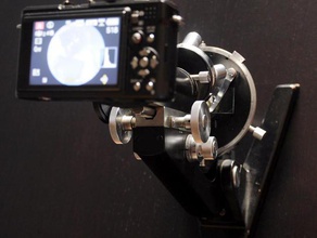 lumix lx3 adaptador de microscopio cámara 3d print model - Mito3D