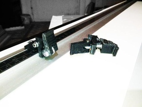 fletcher paspartu cutter stop parts 3d print model - Mito3D
