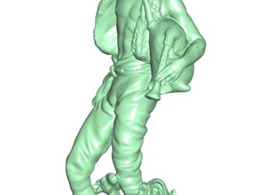 shepherd boy Skulptur durchsucht Replikate 3d print model - Mito3D