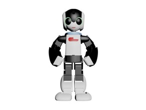 robi action figure toys games articulated cute robot 3d print model - Mito3D
