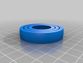 mon personnalisés gyro anneaux mécanique jouets 3d print model - Mito3D