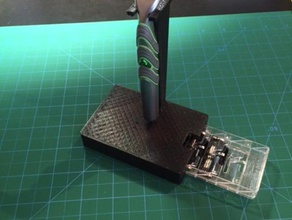 mach3 razor refill stand Bad 3d print model - Mito3D